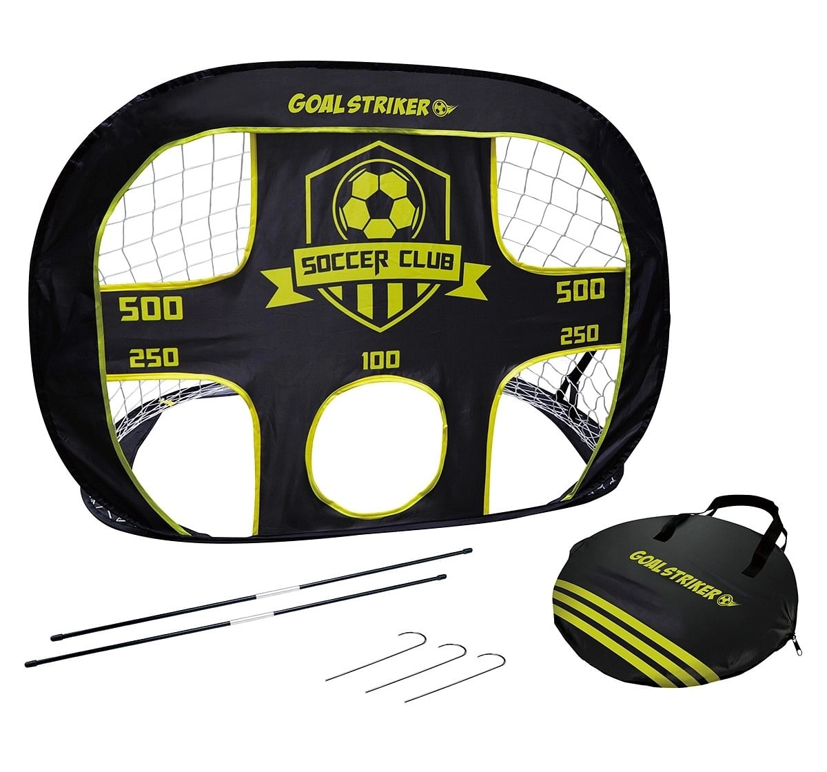 Hostfull 2-In-1 Pop-Up Goal With Target Outdoor Sports for Kids age 5Y+ 
