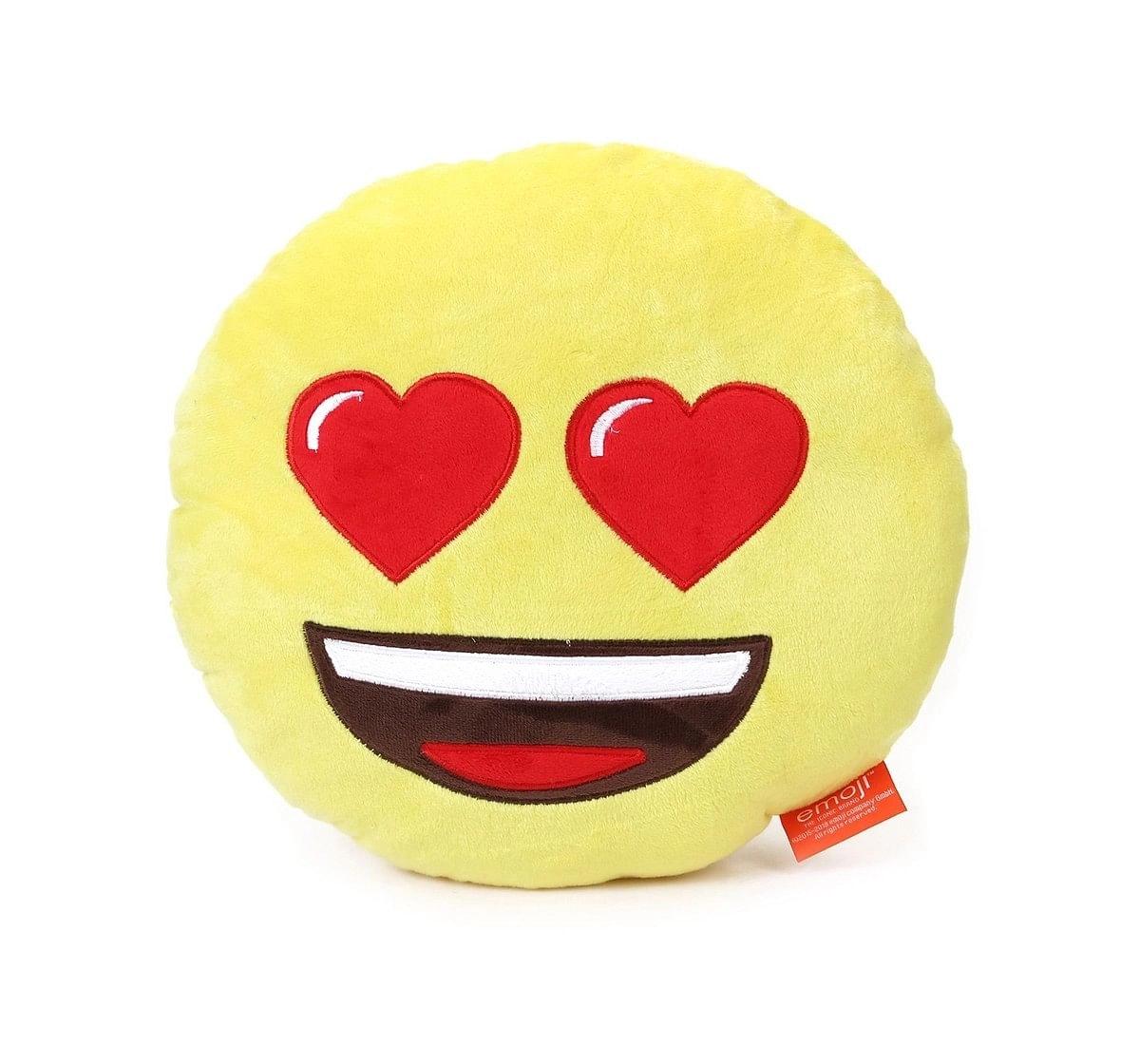 My Baby Excel Emoji In Love Face 30 Cm Plush Accessory for Kids age 1Y+ 