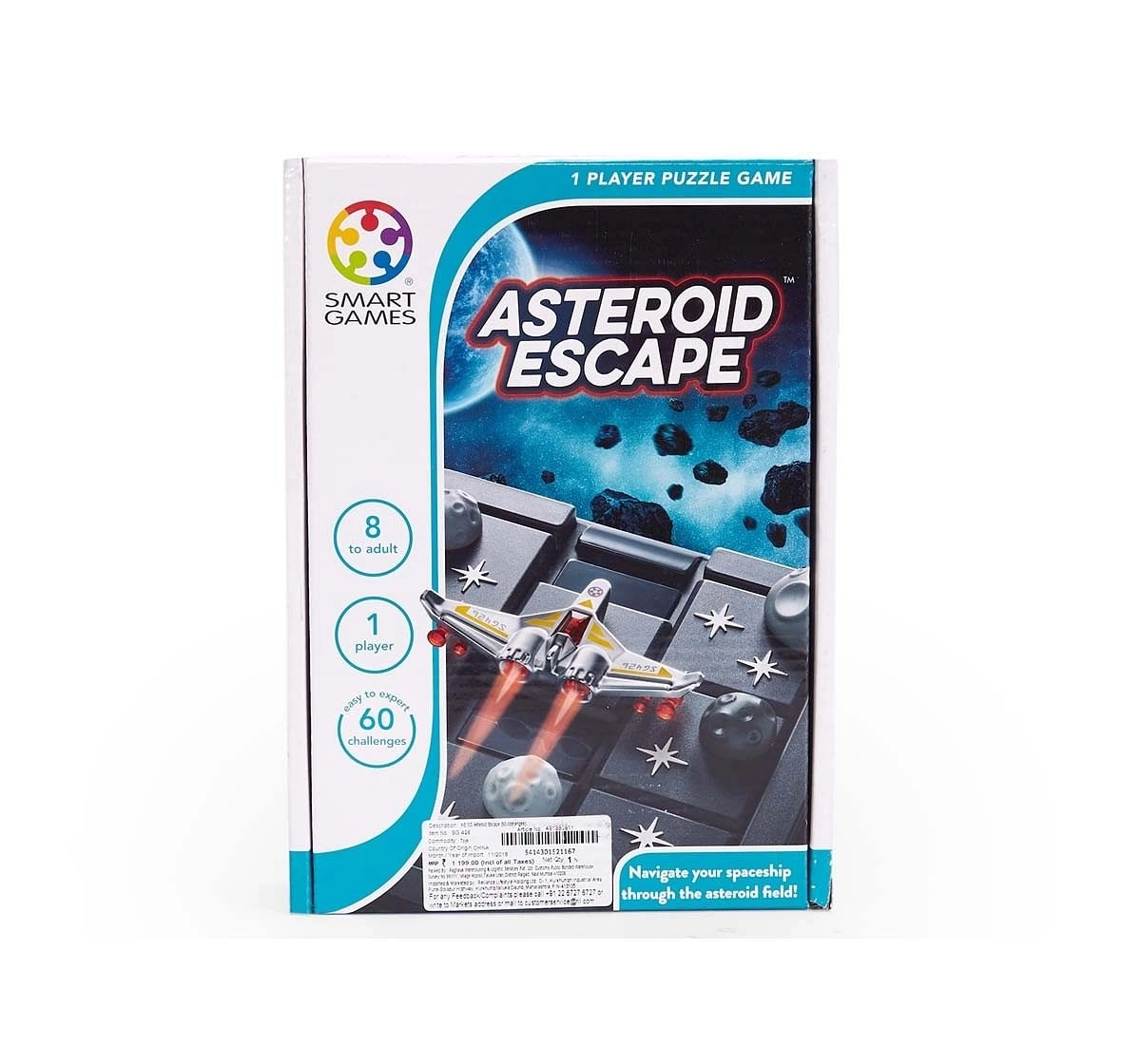 Smart Games Asteroid Escape for Kids age 8Y+ 