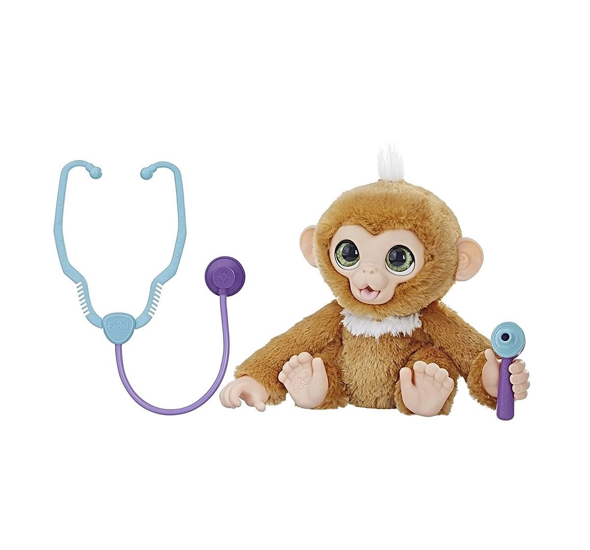 Furreal Friends- Check Up Zandi Interactive Soft Toys for Kids age 4y+ - 27.9 Cm 