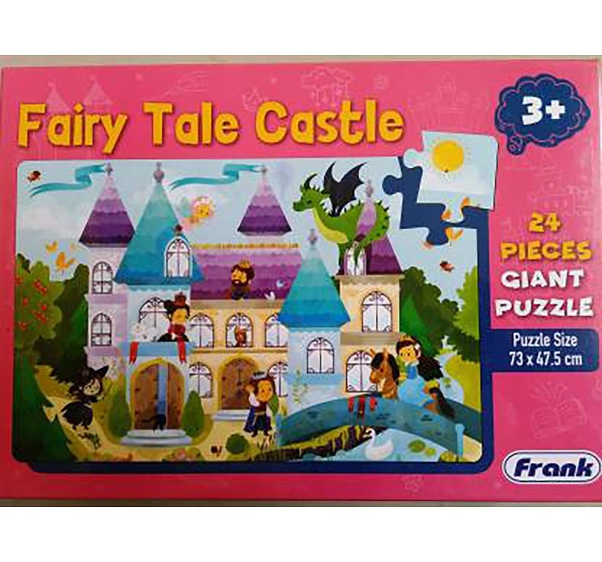 Frank Fairytale Castle Giant Floor Puzzle for Kids age 3Y+ 