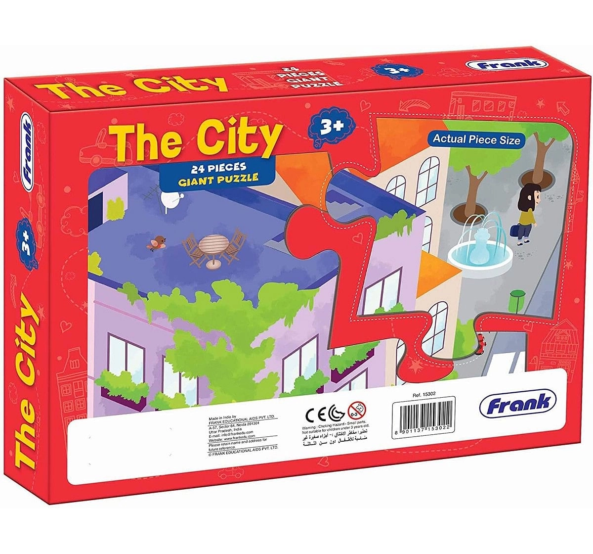 Frank The City Giant Floor Puzzle for Kids age 3Y+ 