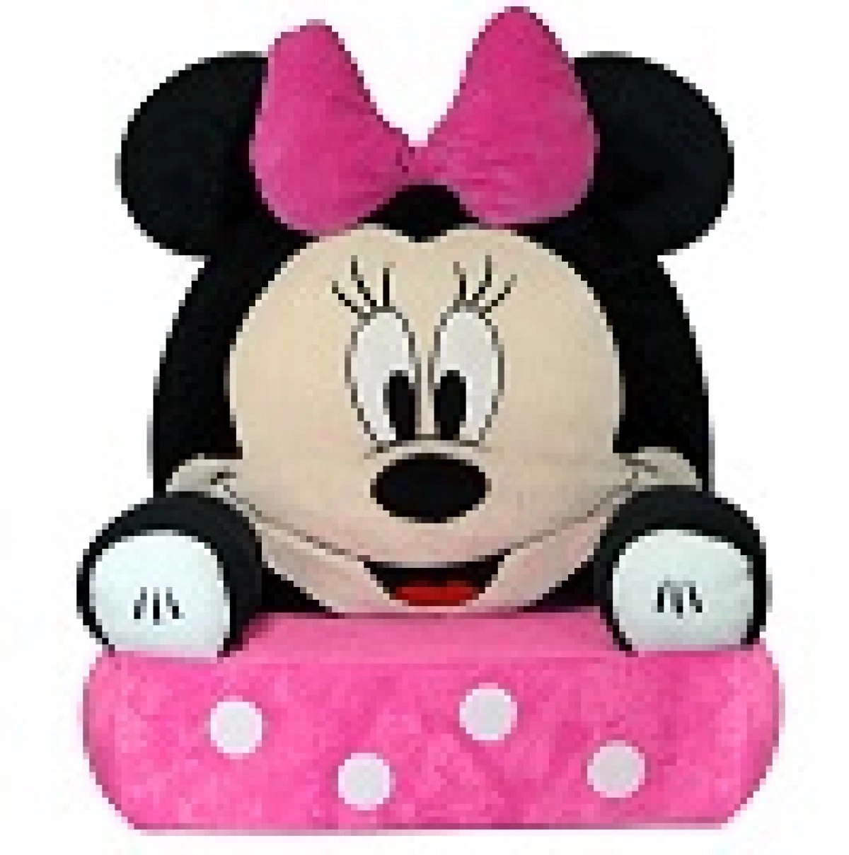 Disney Minnie Adorable Chair For Kids, Pink & Black, 3M+