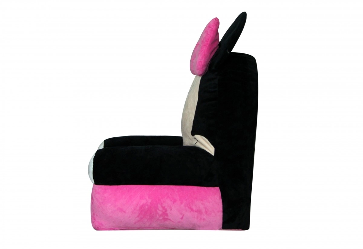 Disney Minnie Adorable Chair For Kids, Pink & Black, 3M+