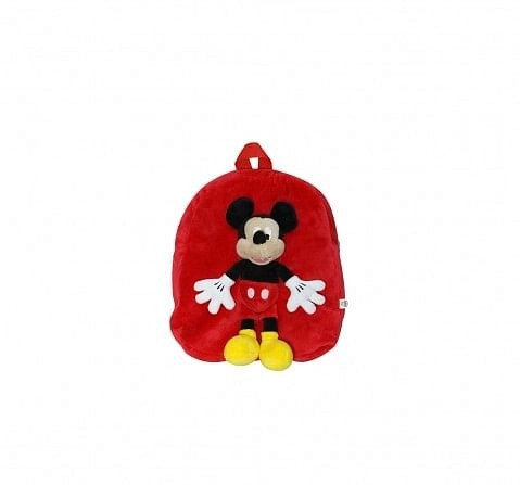 Disney Happiness Minnie Backpack_Pink_Free Size Plush Accessories for Kids age 12M+ - 30.48 Cm 