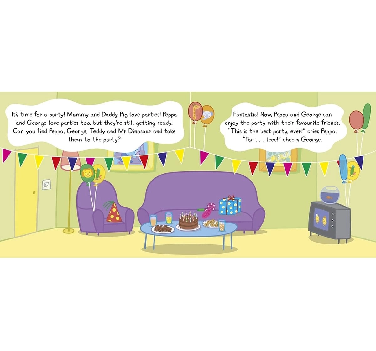 Penguin Peppa Pig Marvellous Magnet Book Soft Cover Multicolour 3Y+
