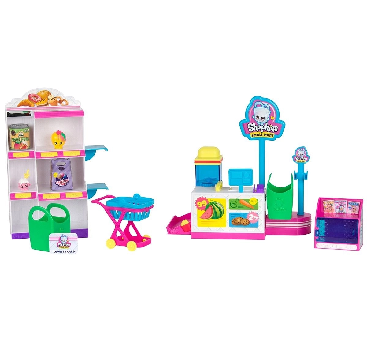 Shopkins Pick And Pack Small Mart Collectible Dolls for age 5Y+ 