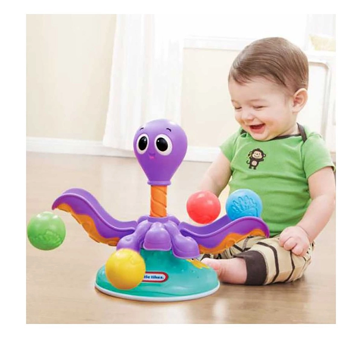 Little Tikes Ball Chase Octopus, Early Learner Toys for Kids age 6M+ 