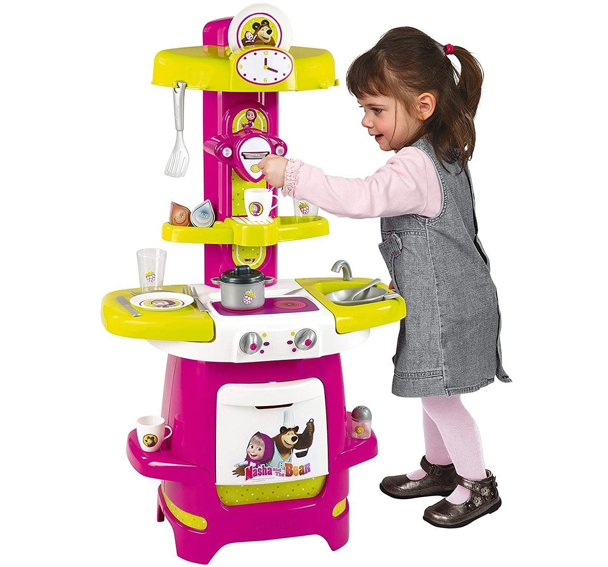 Masha And The Bear Smoby Masha Cooky Kitchen Kitchen Sets & Appliances for age 3Y+ 