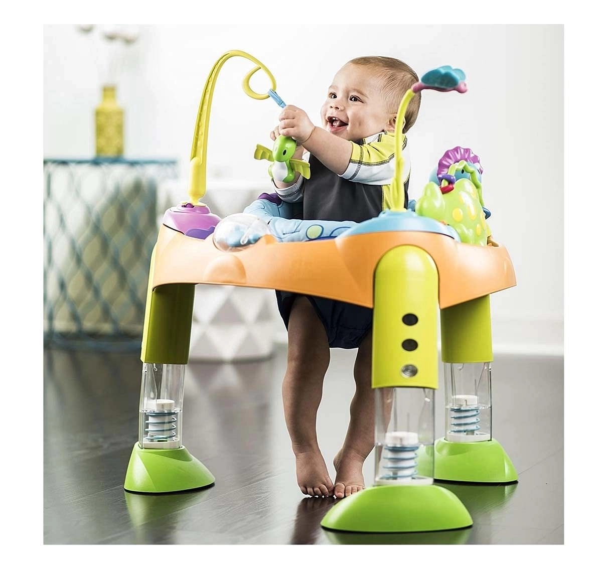 Evenflo exersaucer best sale bounce & learn