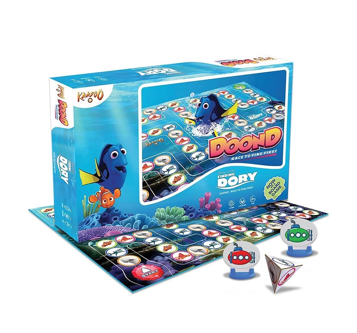 Kaadoo Disney Doond-Finding Dory Board Game for Kids age 3Y+ 