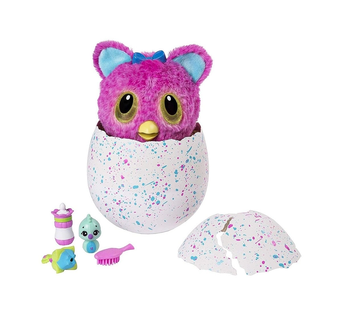 Hatchimals Hatchi Babies Cheetree Interactive Soft Toys for Kids age 3Y+ - 7 Cm 