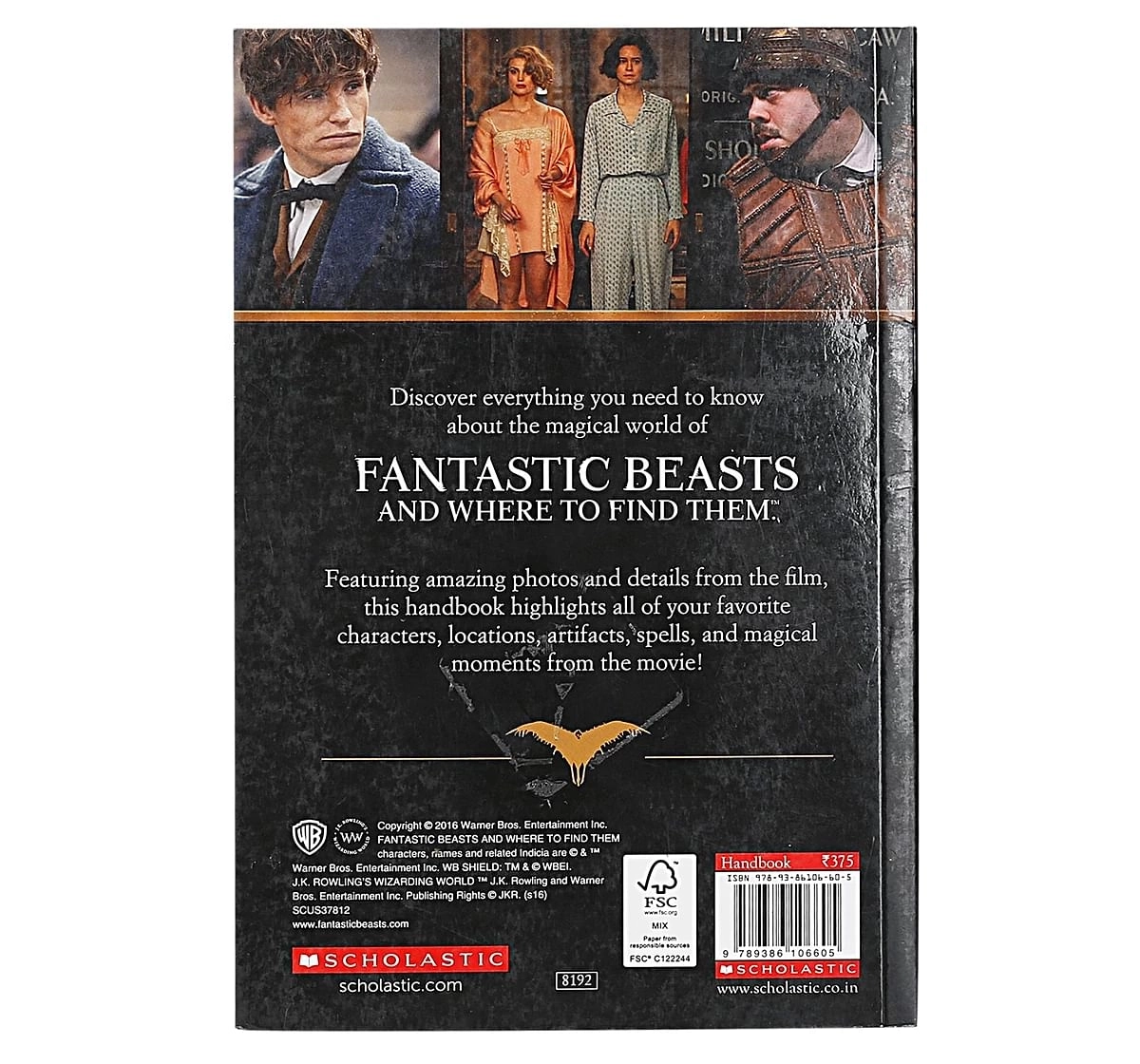 Scholastic Harry Potter Fantastic Beasts Book for kids 3Y+, Multicolour