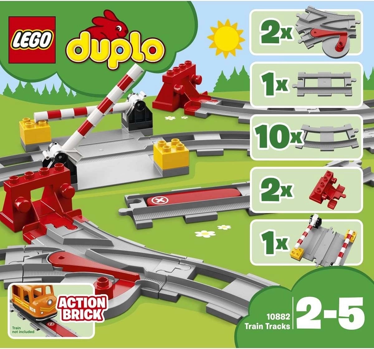 LEGO Train Tracks Set 10882 Instructions