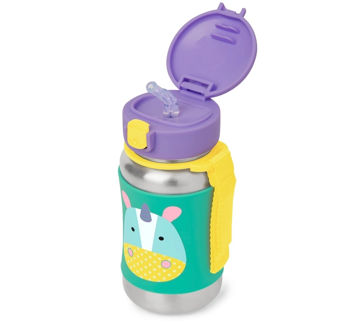 Skip Hop Zoo Stainless Steel Sports Bottle Unicorn 3Y+, Multicolour