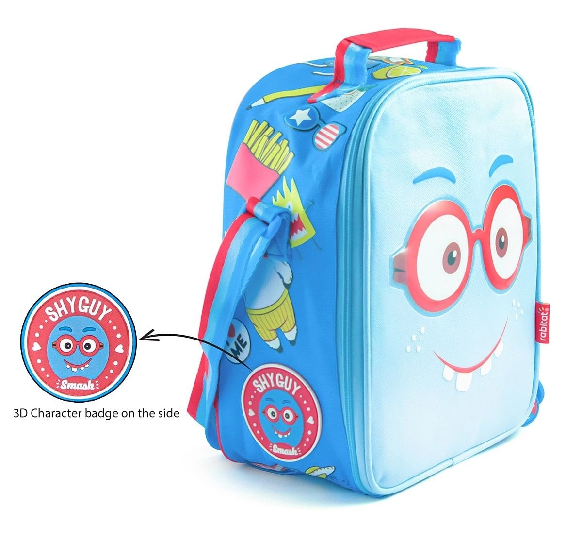 Rabitat Insulated Outpack Lunch Bag, Shyguy Blue, 5Y+