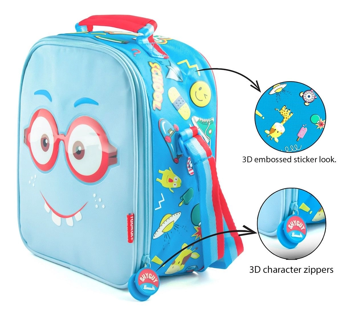 Rabitat Insulated Outpack Lunch Bag, Shyguy Blue, 5Y+