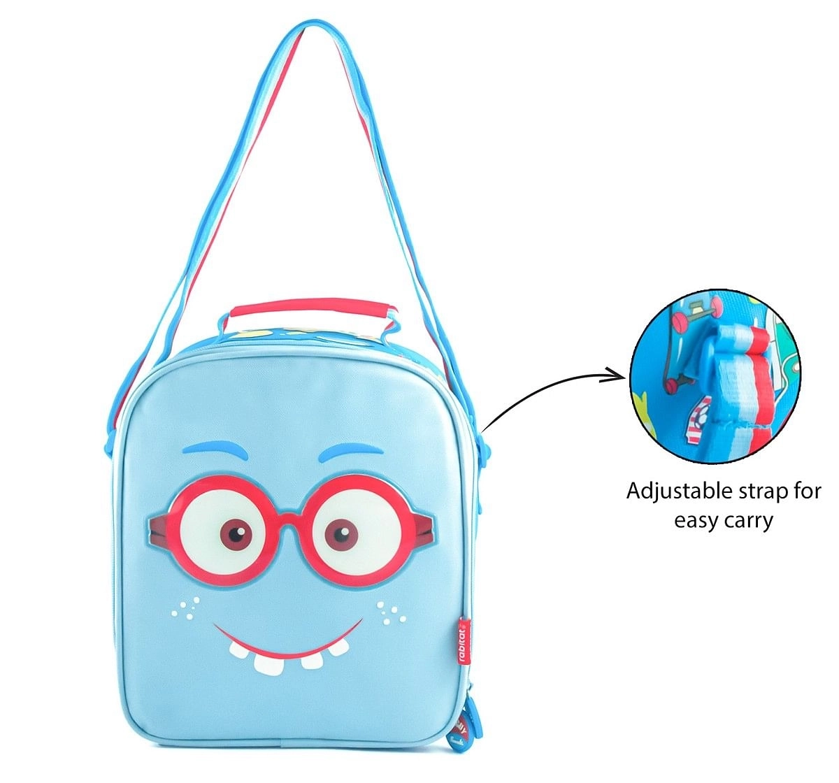 Rabitat Insulated Outpack Lunch Bag, Shyguy Blue, 5Y+