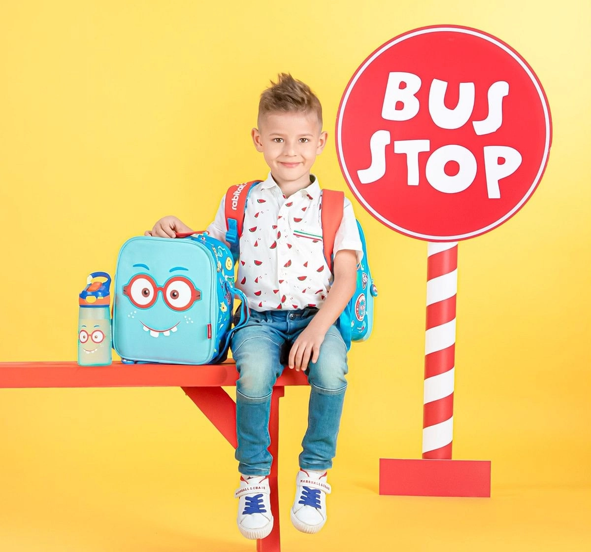 Rabitat Insulated Outpack Lunch Bag, Shyguy Blue, 5Y+