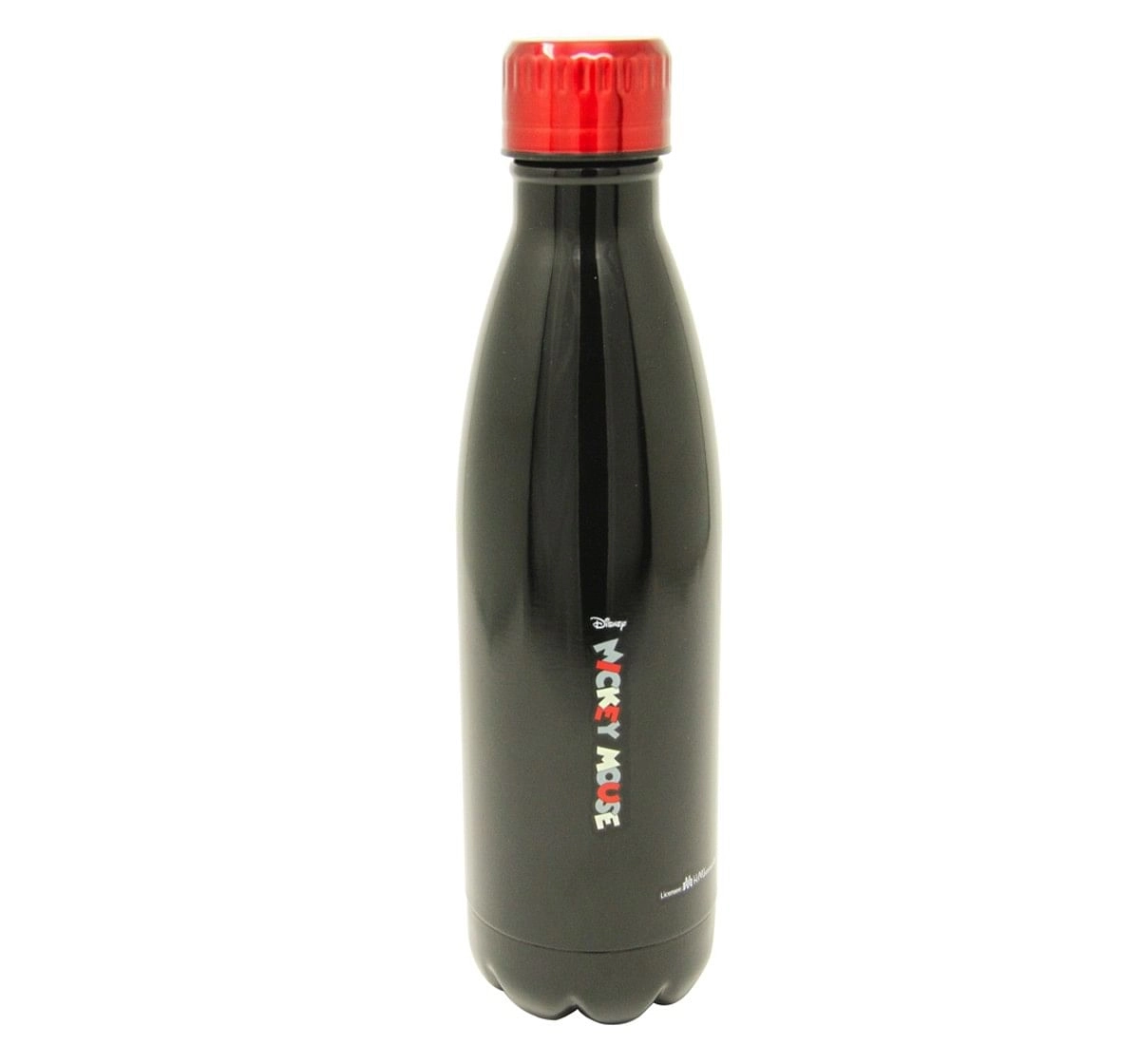 Mickey Stainless Steel Sipper Water Bottle 500Ml Black 5Y+