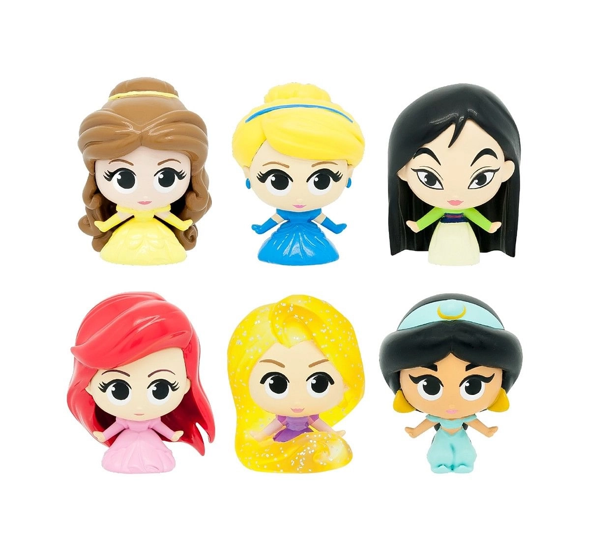 Fash'Ems Squishy Disney Princess S2 Toy Figures for Kids age 4Y+ 