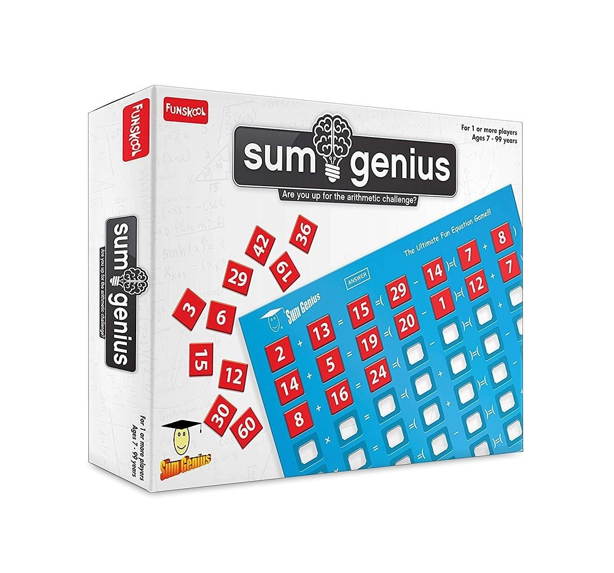  Funskool Sum Genius Games for Kids age 7Y+ 