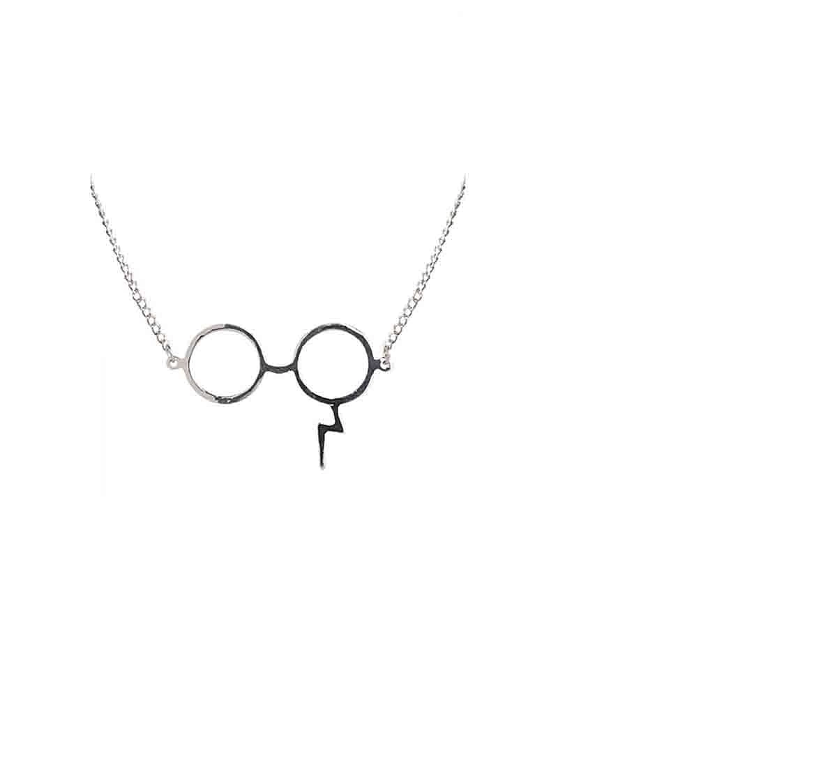 Harry Potter : Glasses With Scarmark Necklace