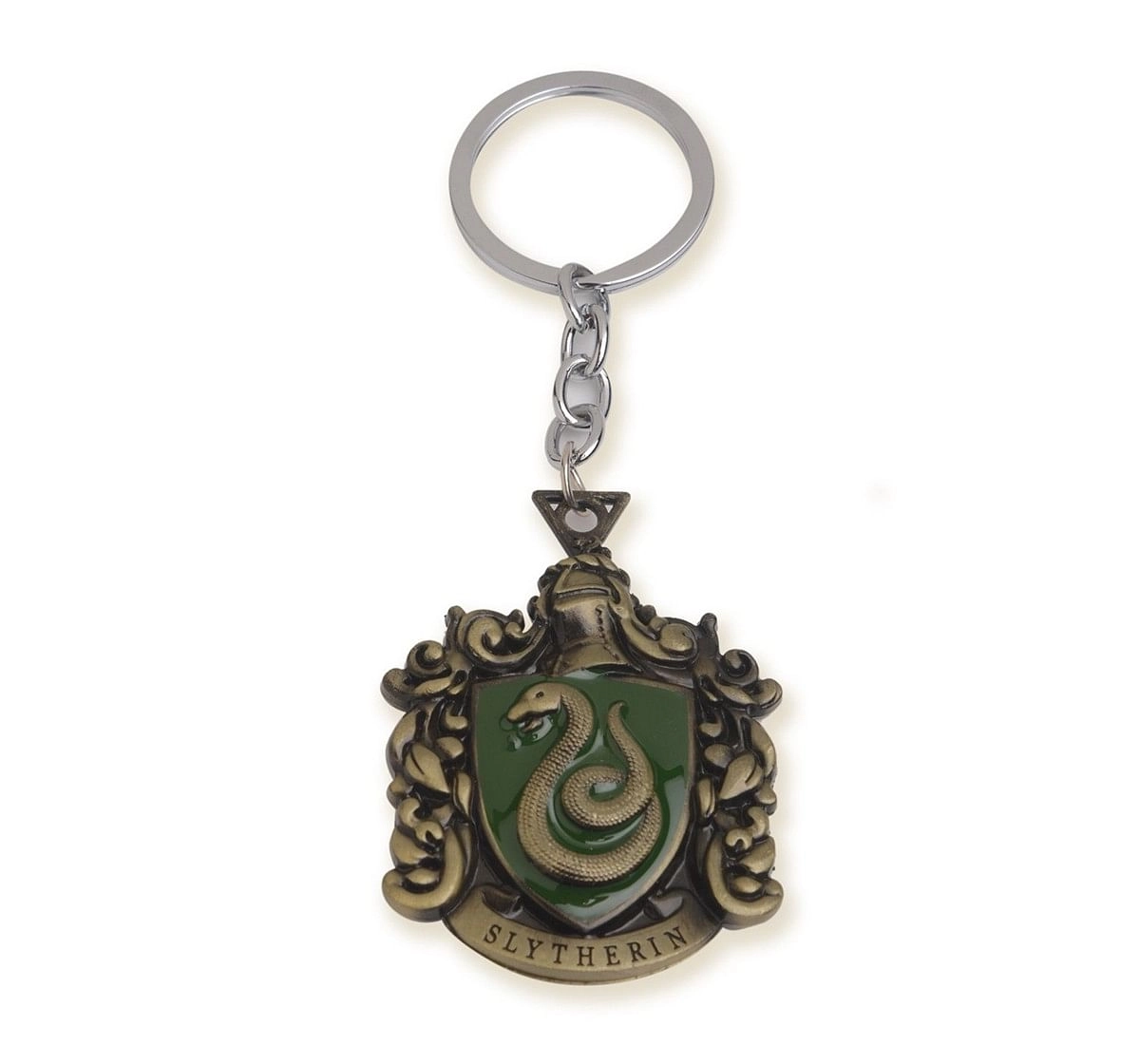 Efg Harry Potter Big Slytherin Keychain for Kids age 3Y+ (Antique Gold)