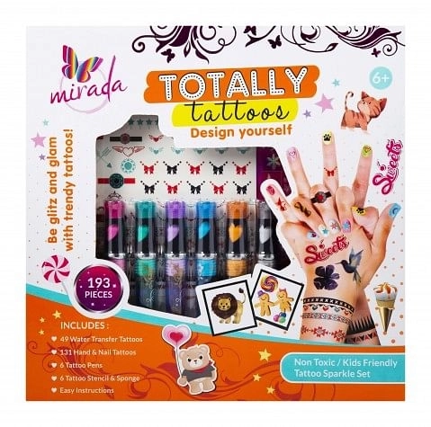 Mirada Deluxe Tattoo Parlor DIY Art & Craft Kits for Kids age 5Y+