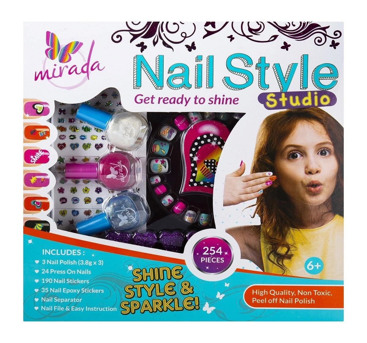 Funny DIY Nail Art Studio Toy Fashion Set Nail Party Kit Make up Toys for  Girls Cosmetics DIY Kids Toys - China DIY Nail Art Studio Toy Fashion Set  for Girls and