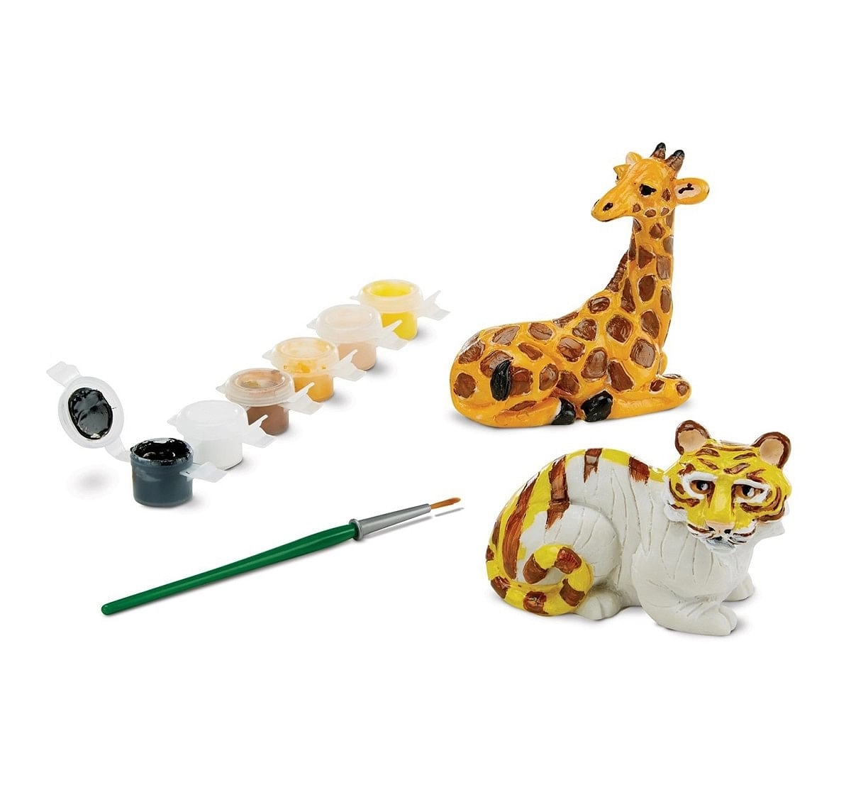Melissa & Doug Zoo Figurines DIY Art and Craft Kits for Kids age 8Y+ 