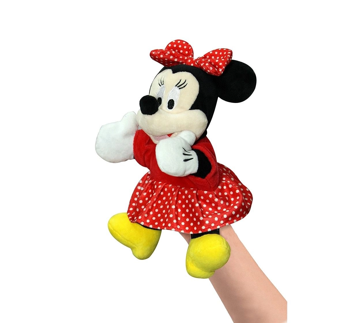 Disney Minnie Hand Puppet Dolls & Puppets for Kids age 12M+ - 20.32 Cm 