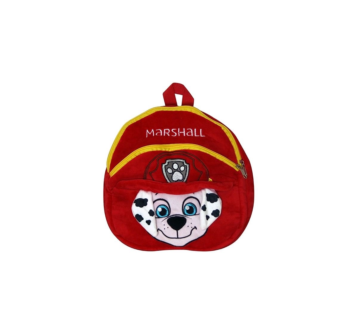 Paw Patrol Face Bag  Marshal Plush Accessories for Kids age 3Y+ - 25 Cm (Red)