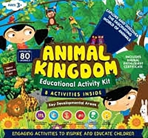 Geniusbox Animal Kingdom - 7 Activities Inside Science Kits for Kids age 5Y+ 