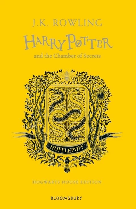 Harry Potter and the Chamber of Secrets  Hufflepuff Edition, Collectible Books For Potterheads, Story Books For Kids