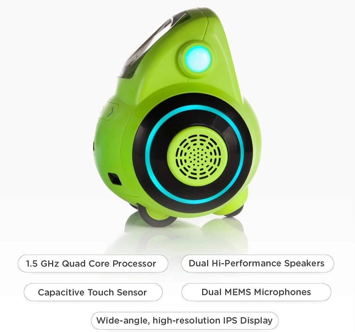Buy Miko 2 My Companion Playful Learning STEM Robot with Voice Activated AI  Tutor and 30 Educational Games, Martian Red Online at Best Prices in India  - JioMart.