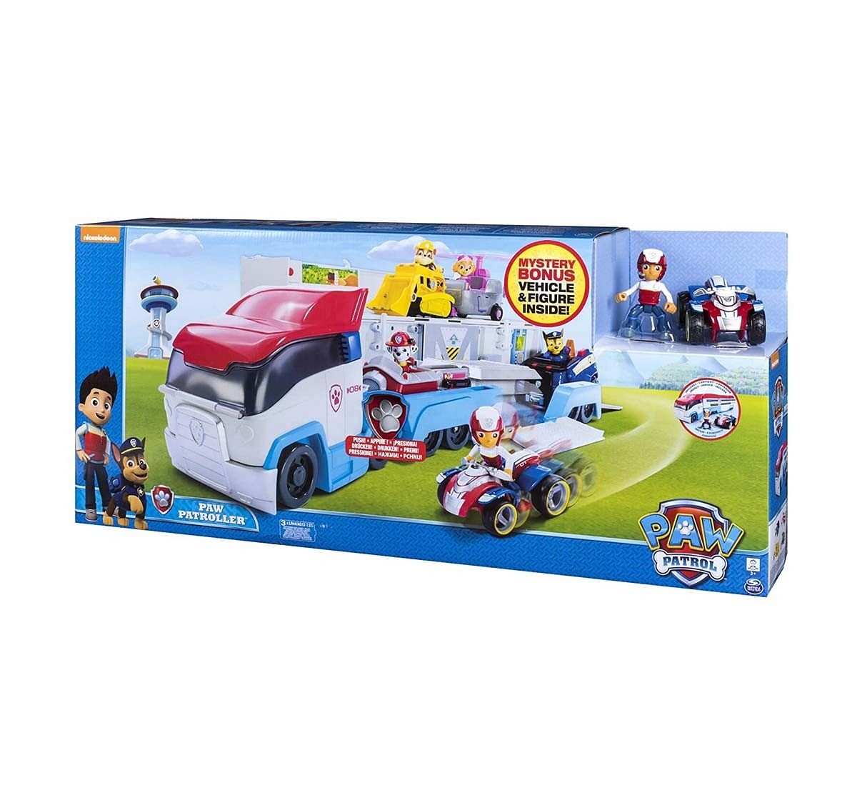Paw Patrol - Paw Patroller Activity Toys for Kids Age 3Y+