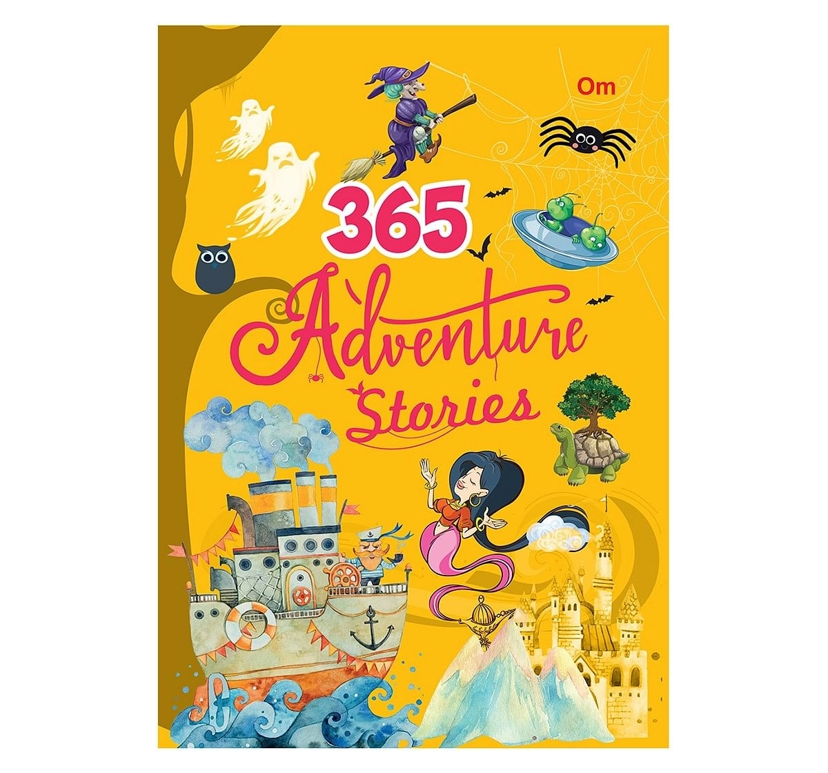 Om Books: 365 Adventure Stories, 236 Pages, Hardcover