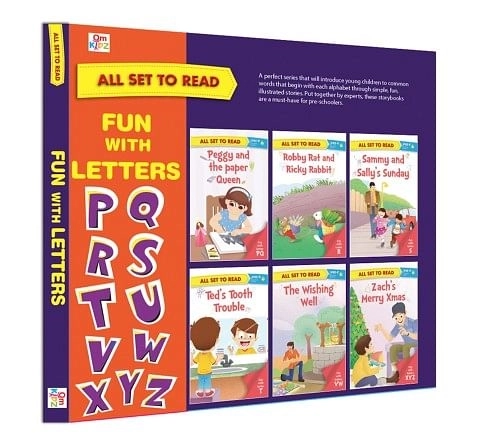 All Set To Read Fun With Letters H To O Box Book