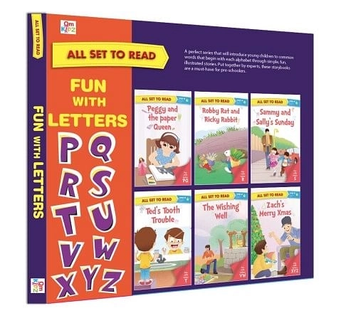 All Set To Read Fun With Letters P To Z Box Book