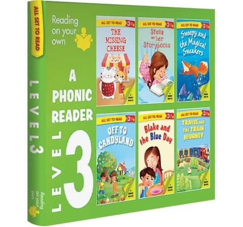 OM Books A Phonics Reader Level 3 Multicolour 3Y+
