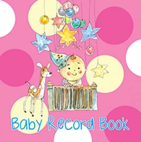 Baby Record Book - Pink