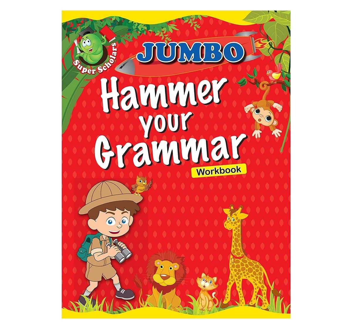 Grammer : Jumbo Hammer Your Grammer Activity Workbook, 128 Pages Book, Paperback