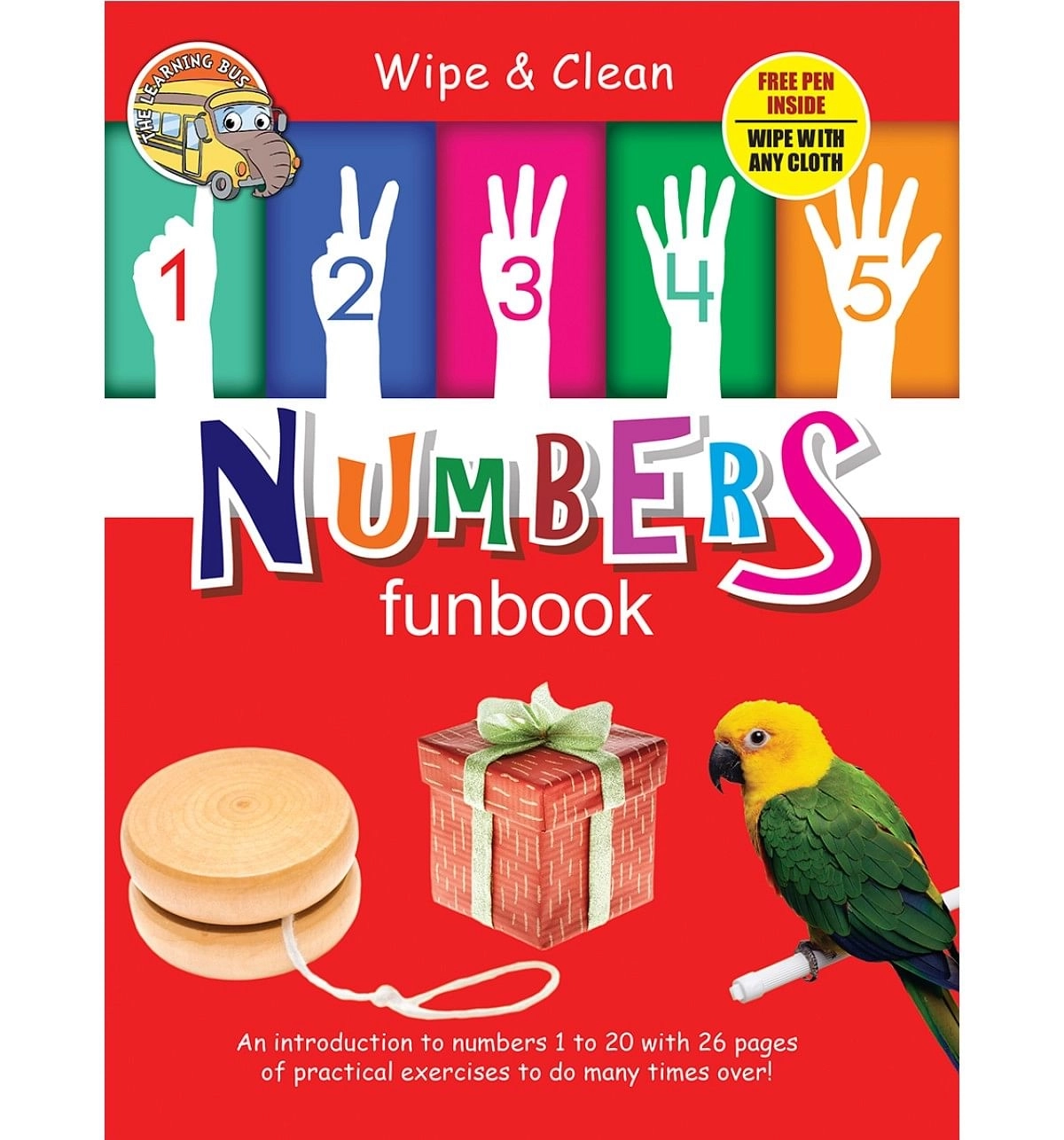 Wipe & Clean- Numbers Funbook Book