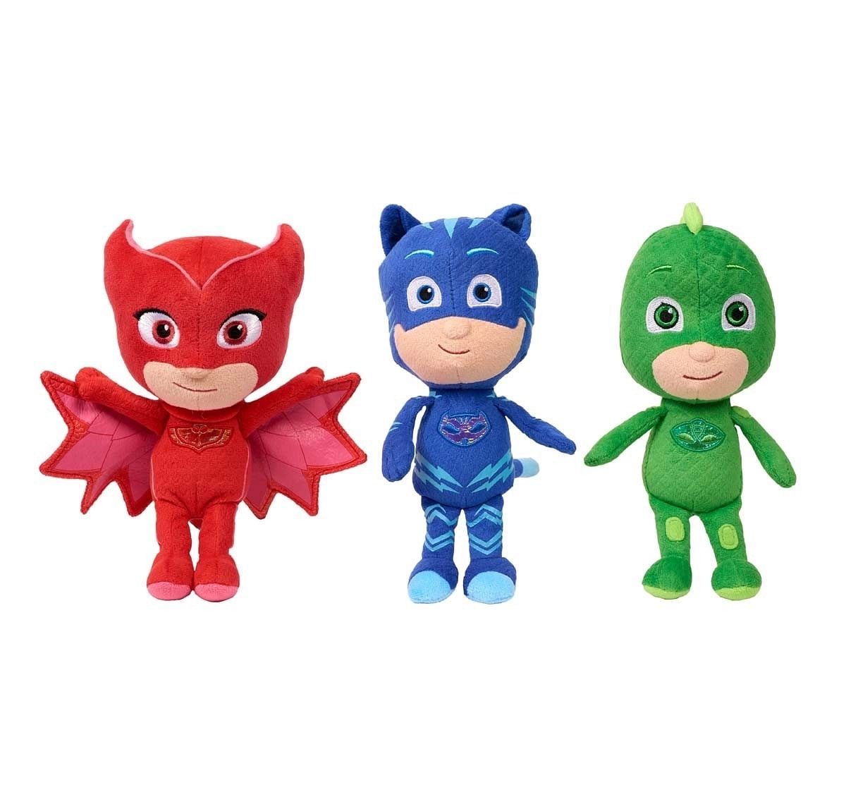 Pj Mask Beans Mini Plush Assorted Character Soft Toys for Kids age 3Y+ - 18.74 Cm 