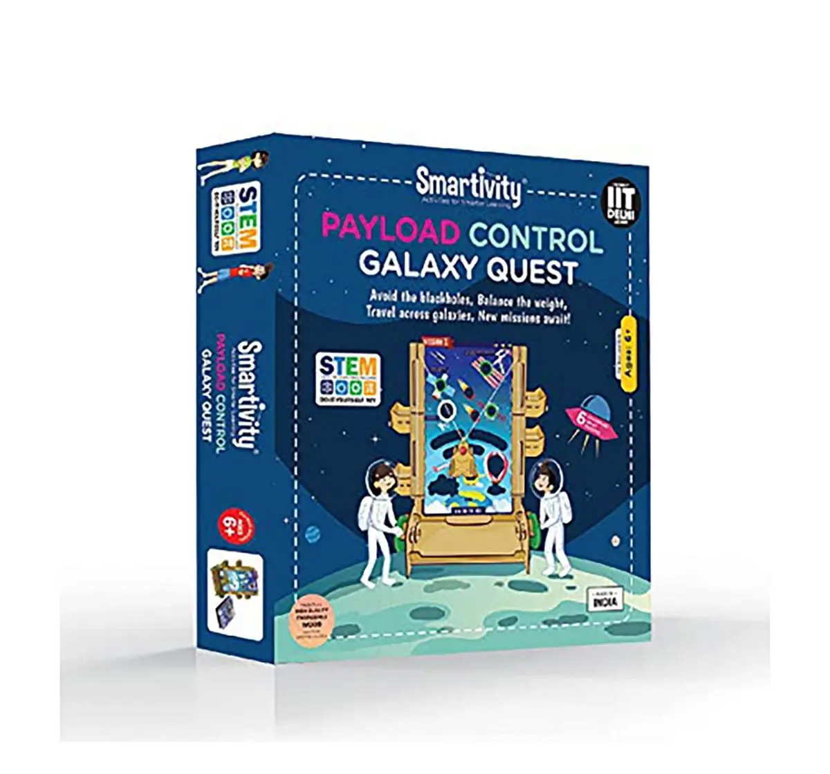 Smartivity Payload Control Galaxy Quest: Stem, Learning, Educational and Construction Activity Toy Gift  for Kids age 6Y+ (Multi-Color)