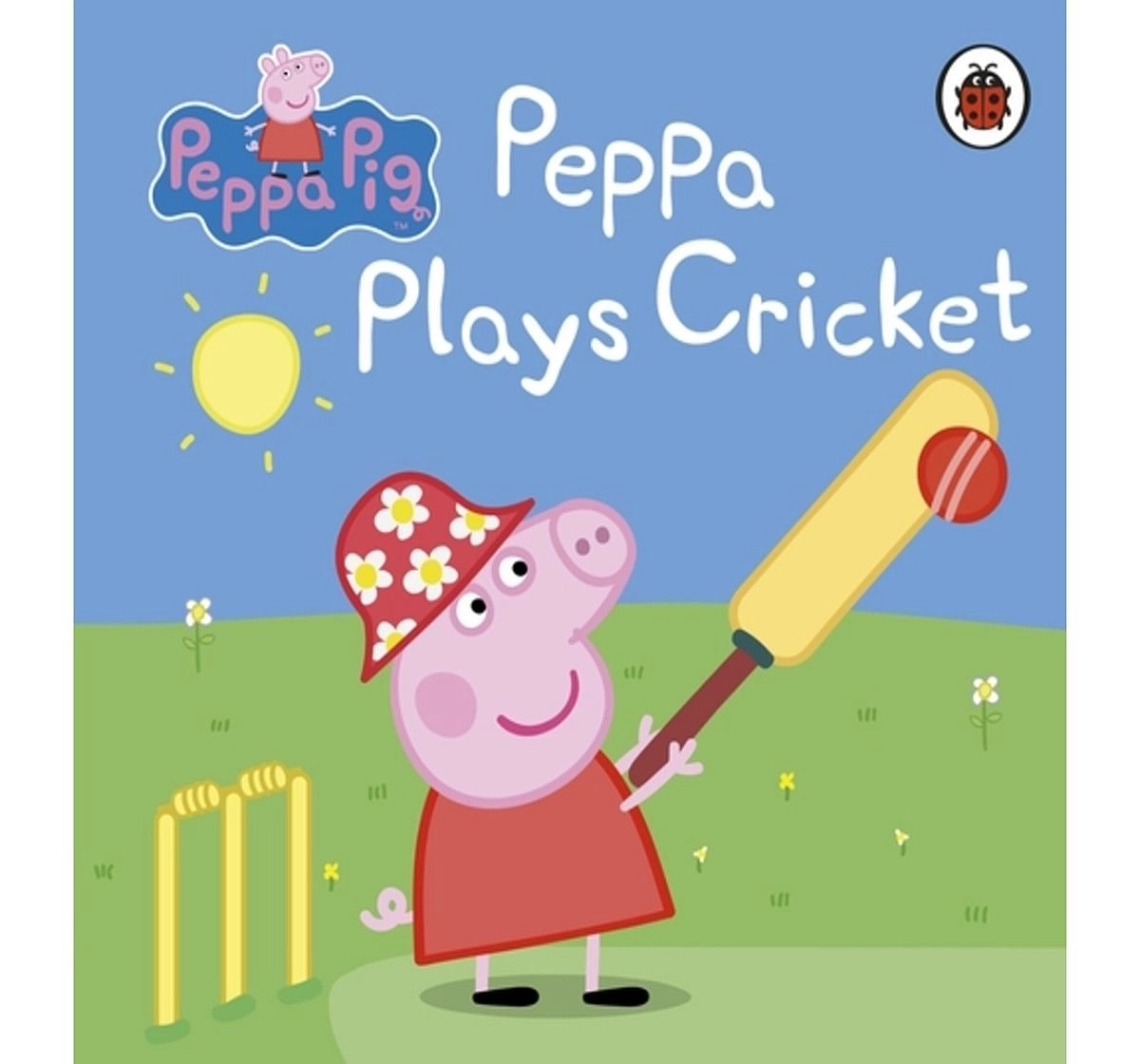 Peppa Pig: Peppa Plays Cricket, 16 Pages Book by Ladybird, Board Book
