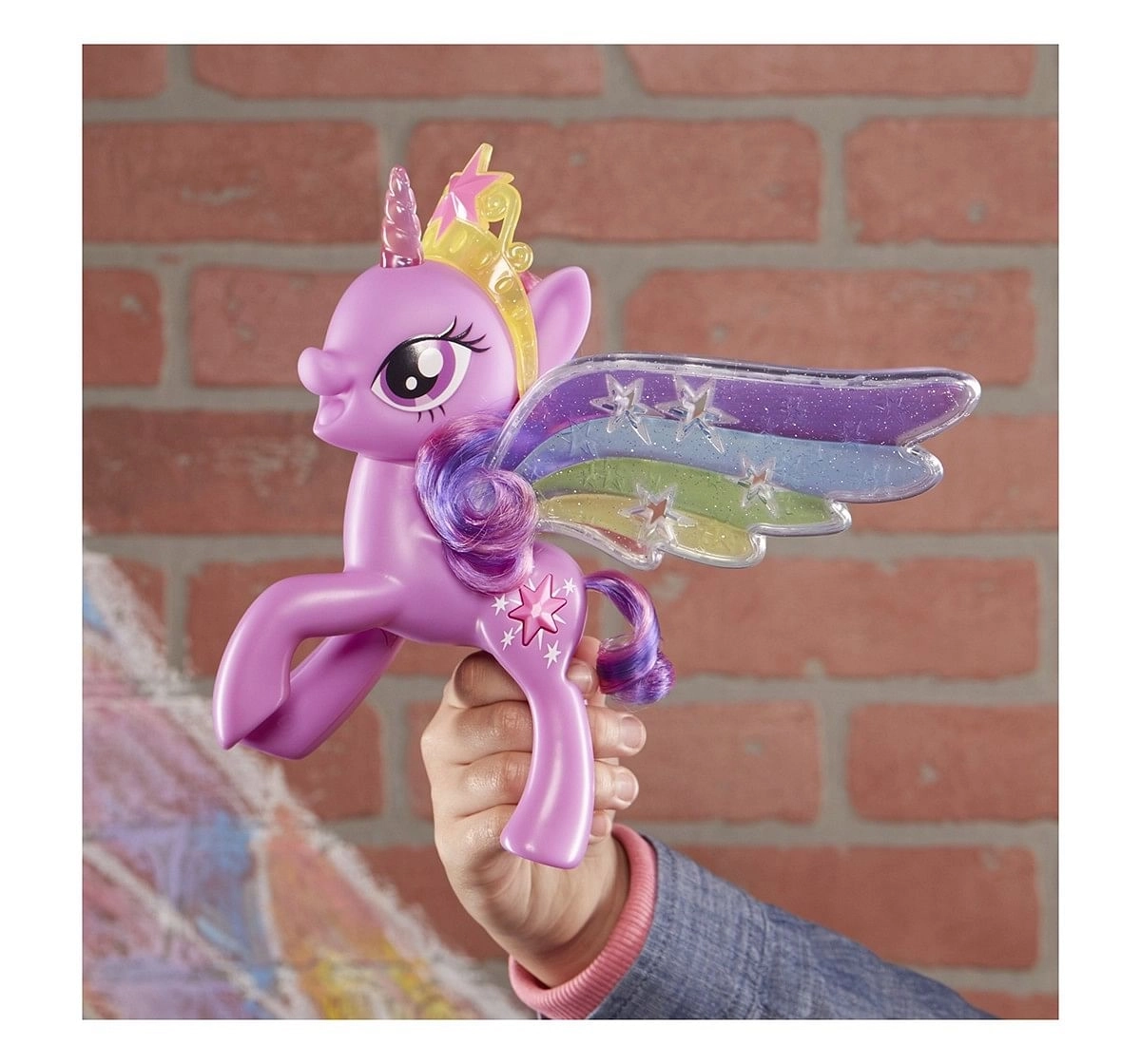 My Little Pony Rainbow Wings Twilight Sparkle -- Pony Figure With Lights And Moving Wings  Collectible  for age 3Y+ 
