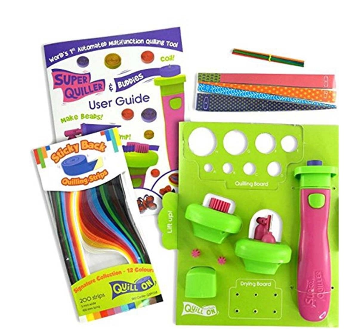 Imagimake Super Quiller Buddies Pink DIY Art & Craft Kits for Kids age 6Y+