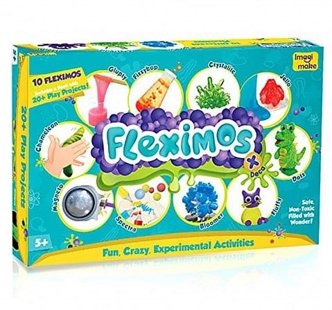  Imagimake Fleximos Deca DIY Art & Craft Kit for Kids age 5Y+ 